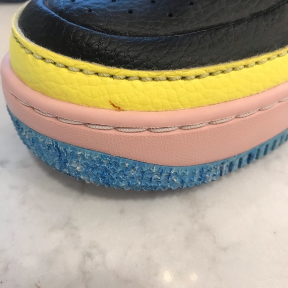 Nike Women’s Air Force 1 Jester ‘Black’ Size 7 - Picture 6 of 12